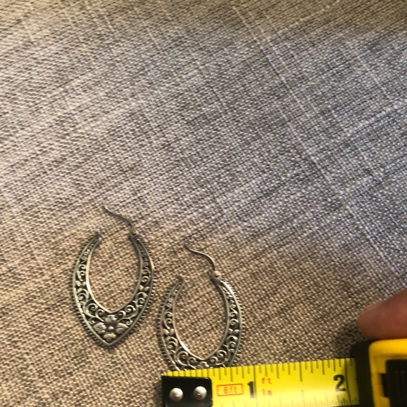 Sterling Silver Earrings - Picture 2 of 2